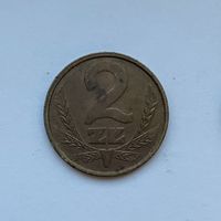 2 злотых 1986 Польша