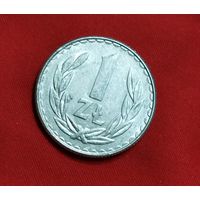 Польша 1 злотый, 1987