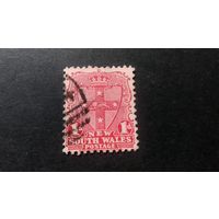 Новый Южный Уэльс\203вк\ 1897 Герб тип2 зуб.12 SG290b