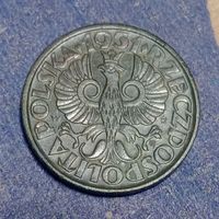 Польша 1 грош 1931 г. Неплохой сохран!