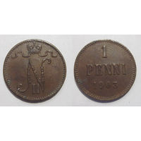 1 пенни 1903