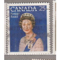 Королева Елизавета II Известные люди Личности Канада 1977 год лот  10  25-я годовщина восшествия на престол королевы Елизаветы II