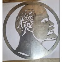Панно металическое, трафарет