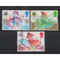 Великобритания 1985 EII Рождество #1051-3