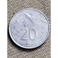 Распродажа - 20 геллеров 1993г.,Словацкая Республика