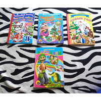 Книги Новогодние стихи и сказки (картонные страницы)