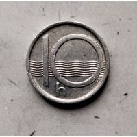 10 геллеров 1999 года Чехия.