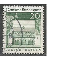 ФРГ. Городские ворота. Гессен. 1966г. Mi#491.