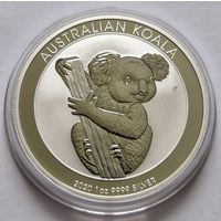 Австралия 2020 серебро (1 oz) "Коала"