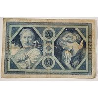 1915 год Германия 20 марок
