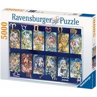 Пазлы Ravensburger(Германия) Знаки зодиака(5000 элементов),отдельно собирается самостоятельная картина знака зодиака