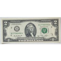 США 2 доллара 2009 г.