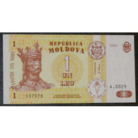 Молдова 1 лей 1995 UNC