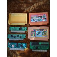 Картриджи для 8и битной приставки.