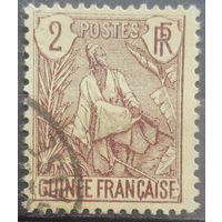 Французская Гвинея 1904г. Французские колонии