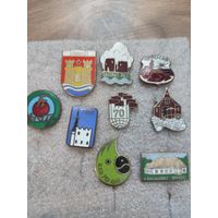 Значки тяжёлые горячая эмаль