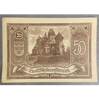 Нотгельды Австрия Ниедорестерейх 50 геллеров 1920 год