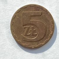 5 злотых 1977 Польша