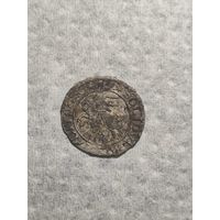 Серебряный шеляг Сигизмунда III Вазы 1625 года "Литовский с орлом и погоней