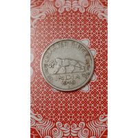 Британская Индия 1/4 рупии 1946