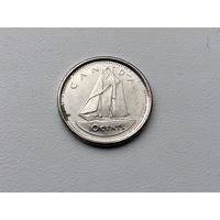 Канада 10 центов, 2002 50 лет правления Королева Елизавета II