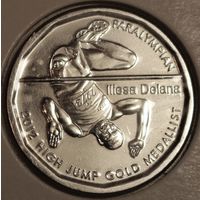 Фиджи 50 центов 2013 год "Паралимпиада 2012 - Илиеза Делана"