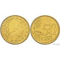 50 евроцентов 2011 Люксембург UNC из ролла