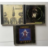 3 CD Enigma: LE ROI EST MORT,VIVE LE ROI! The Cross Of Changes. MCMXC a.D.  (EU 1991,1994,1996) Цена за 3 диска!