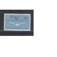 США-1961, (Мих.811),  *   ,  Авиация, Самолет  (одиночка)