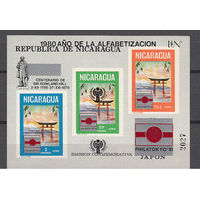Выставка в Японии. Никарагуа. 1981. 1 блок. Michel N бл129 (85,0 е)