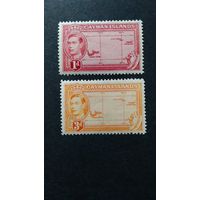 ВЕЛИКОБРИТАНИЯ. \79С\КАЙМАНЫ. КАЙМАНОВЫ ОСТРОВА. Карта 1938 Георг VI.