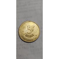 Бельгия 5 франк 1986