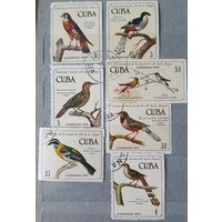 Куба птица 1971г 7шт