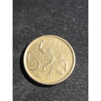 Испания 5 песет 1994