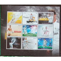 БЛОК ФУТБОЛ  ЧЕМПИОНАТ МИРА СПОРТ    MNH