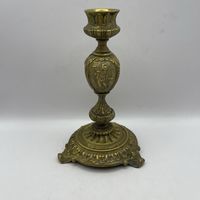 Бронзовый подсвечник в стиле барокко. Франция. Арт 3524