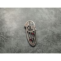 Кулон Серебро Гранаты? Рене Макинтош Англия антик