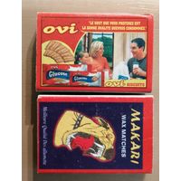 Спичечные коробки 4.4 х 3 х 1 см, серия "MAKARI", спички