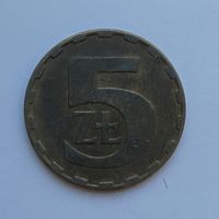 5 злотых 1984 Польша
