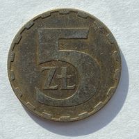 5 злотых 1984 Польша
