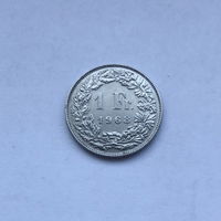 1 франк 1968