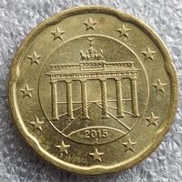 Германия 20 евроцентов  2015 г.