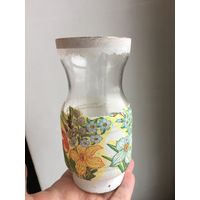 Ваза вазочка декупаж