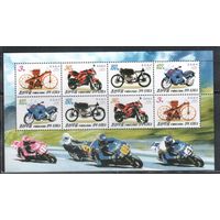 КНДР-2006(Мих.5144-5147)  **  ,  Мотоциклы, Мотоспорт(полная серия)