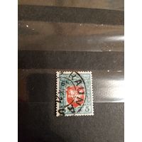 1919 Литва Мих 60 концовка герб Погоня (3-1)