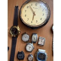 Лот часов, с 1 рубля.