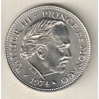 Монако 5 франк 1974