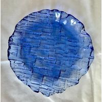 Блюдо. Блюдо из стекла авт.В.Мурахвер.