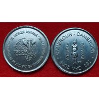 Камерун 750 франков 2005 г. Пигмеи