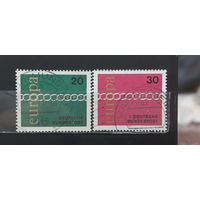РАСПРОДАЖА ГЕРМАНИЯ 1971г. Полная серия. Гаш.